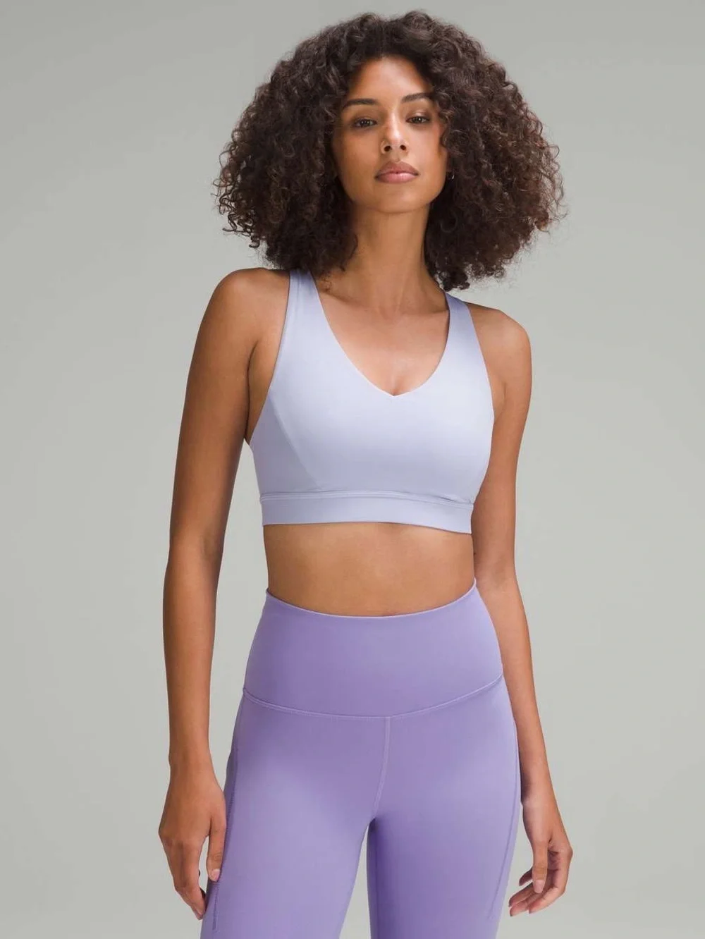 Lululemon Envital Bra *Medium Support B/C Cup in Lilac Smoke Size 6